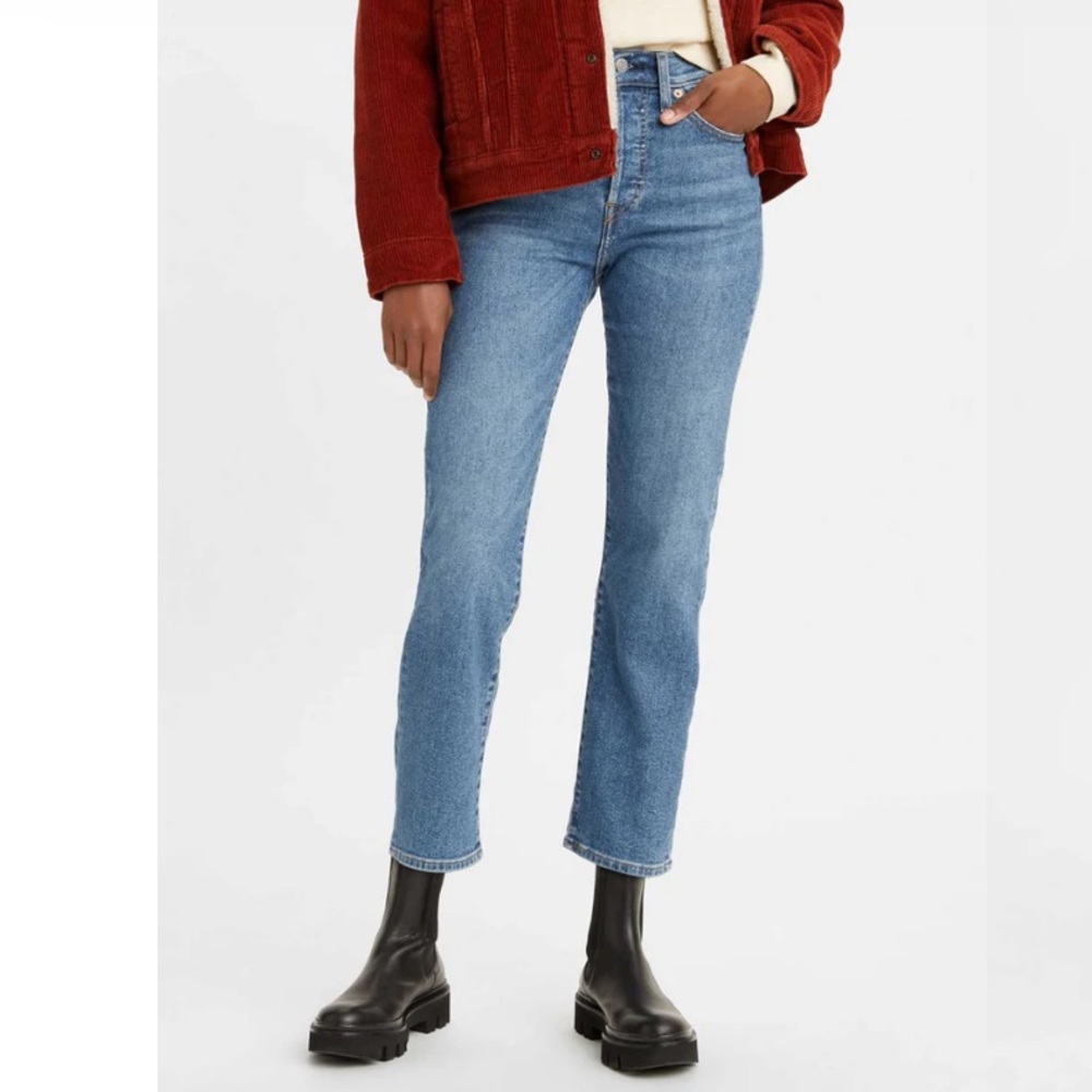 Levi’s Wedgie High Rise Straight Fit Jeans, Size 26, NWOT